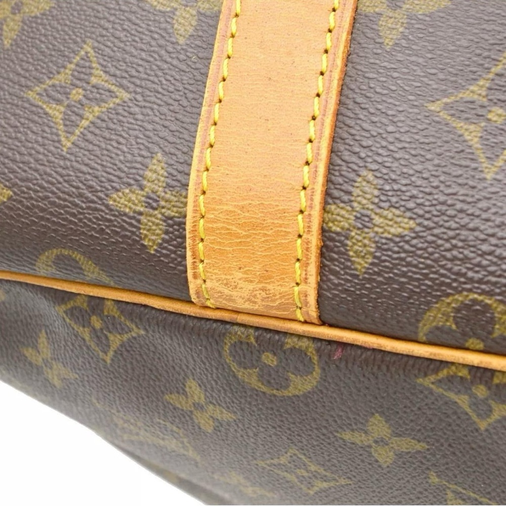 Louis Vuitton Brown Monogram keepall 55 B - Picture 6 of 9